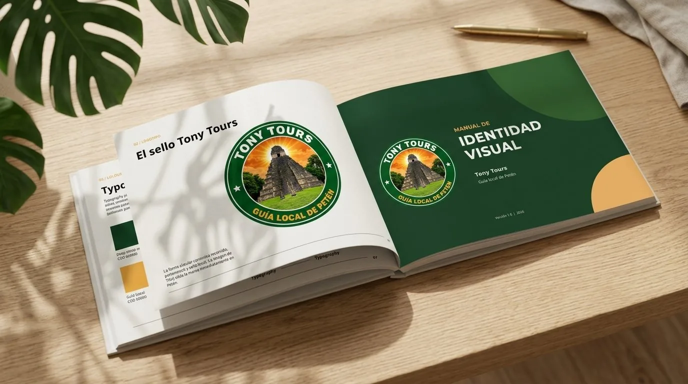 Manual de Identidad Visual Tony Tours