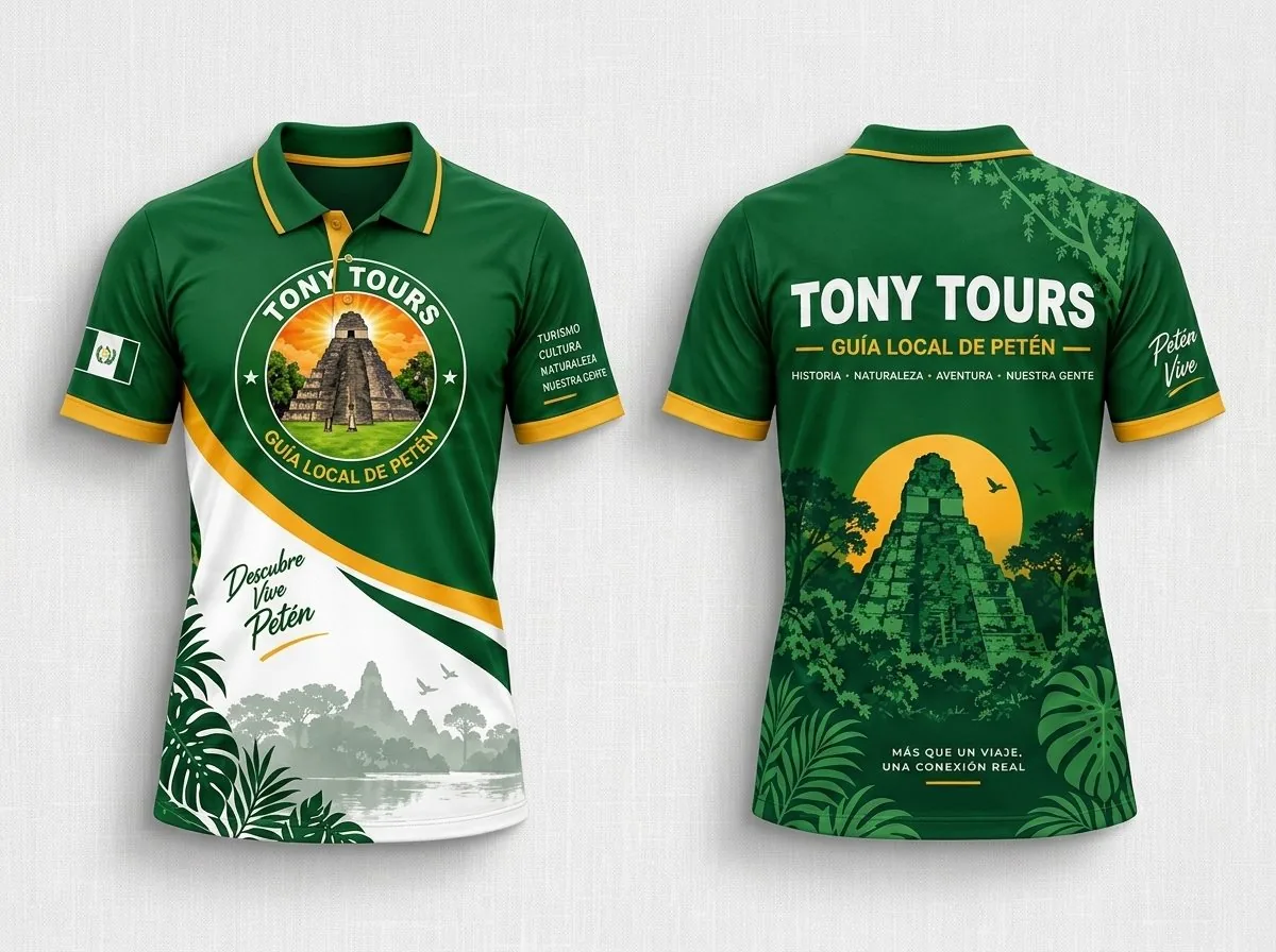 Camisetas de Uniforme para Guías
