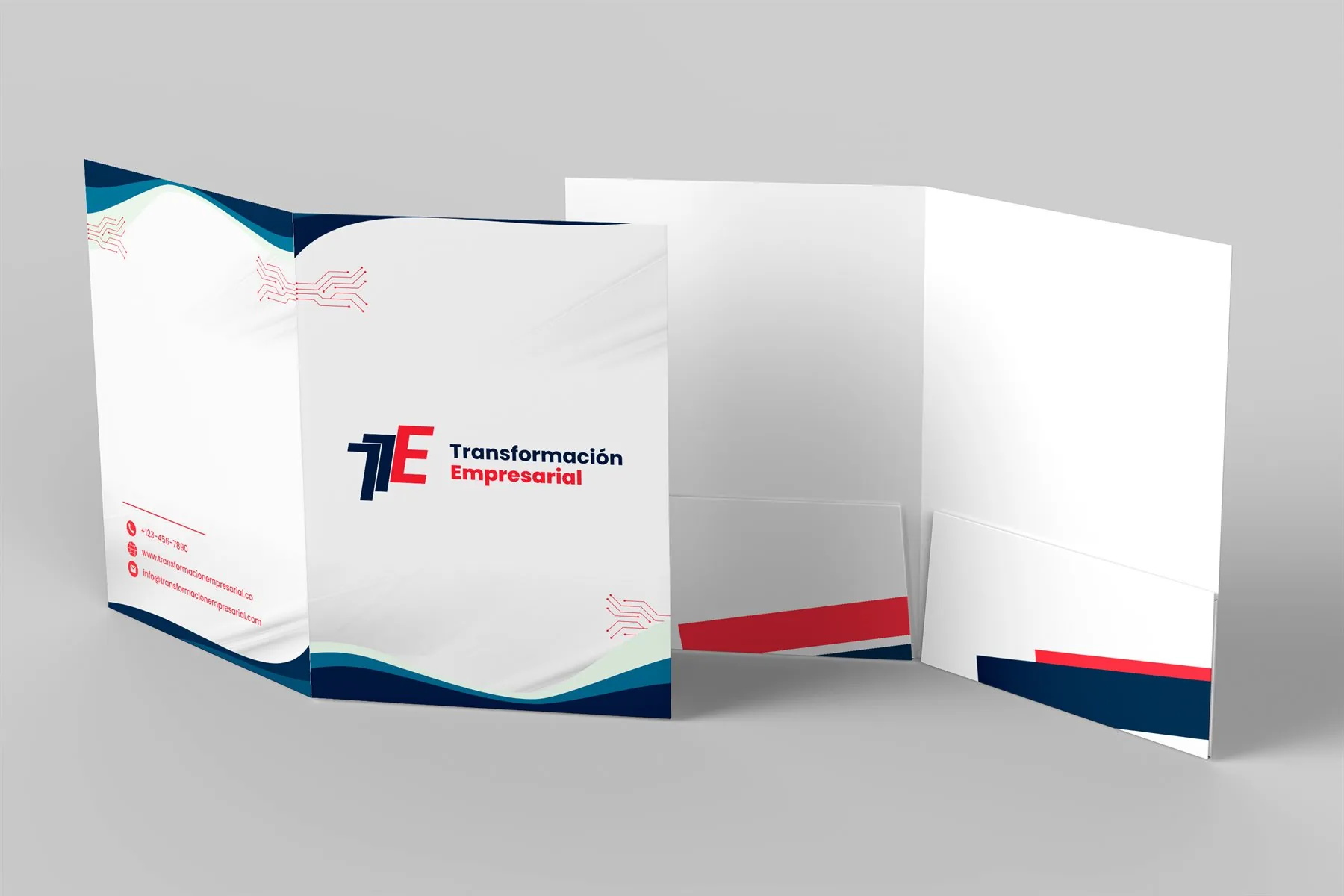 Manual de identidad visual y papelería corporativa de Tecnologías de la Transformación Empresarial (TTE)